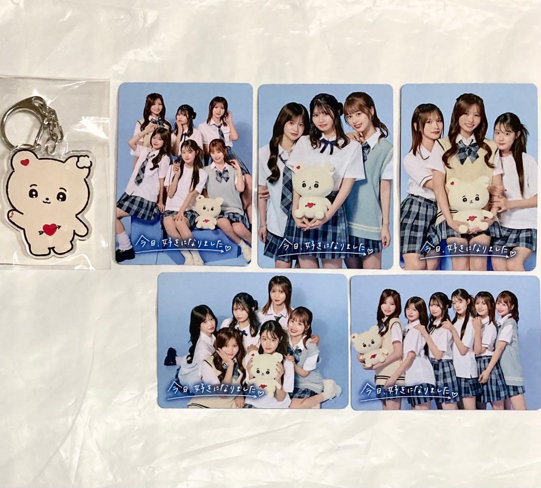 今日好きになりました　あくきー ちゅきべあ　クリアファイル　イベント限定トレカ②