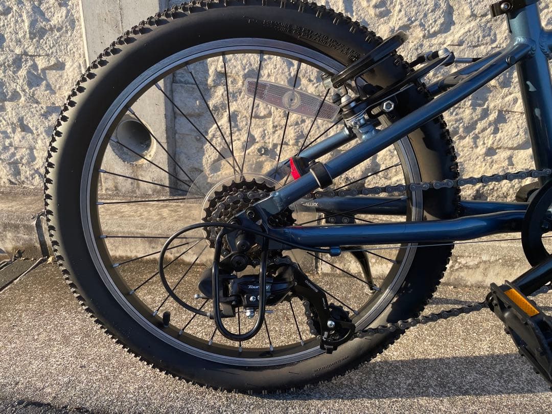 まつぼっくり様2021XTCJR20Liteブルーアッシュ 自転車 20インチ