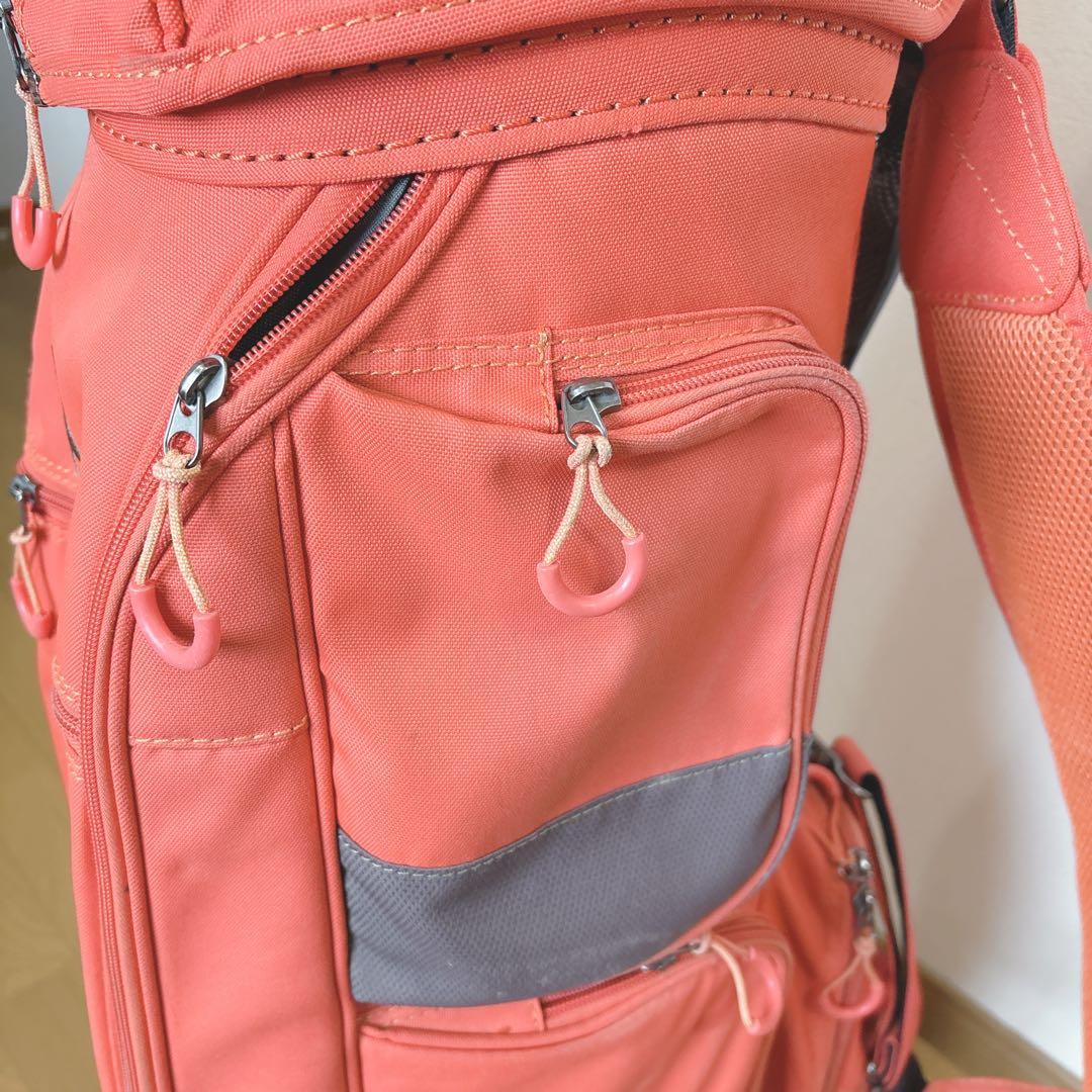 K421 Munsingwear キャディバッグ オレンジ