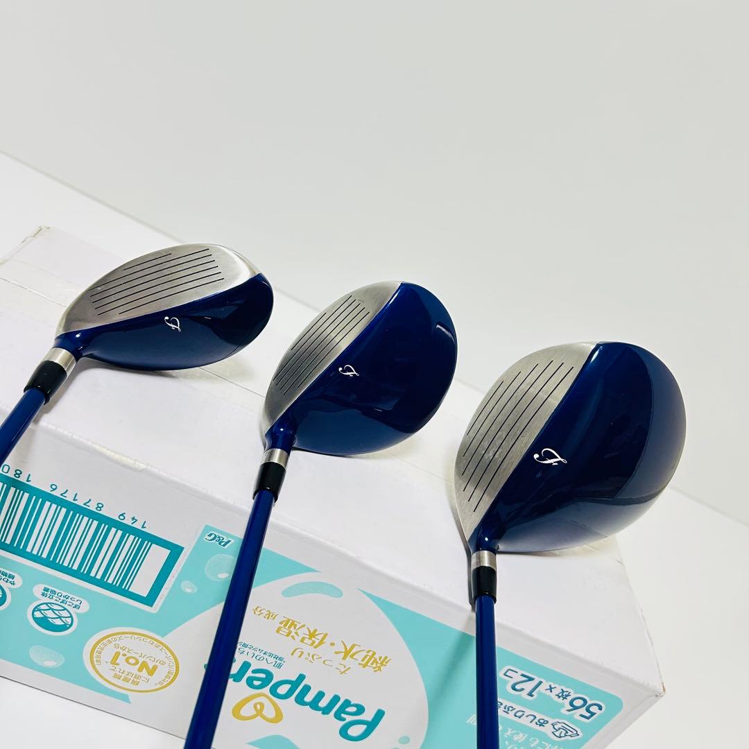 【美品】Frantia レディース ゴルフセット 8本 フランティア バッグ付き