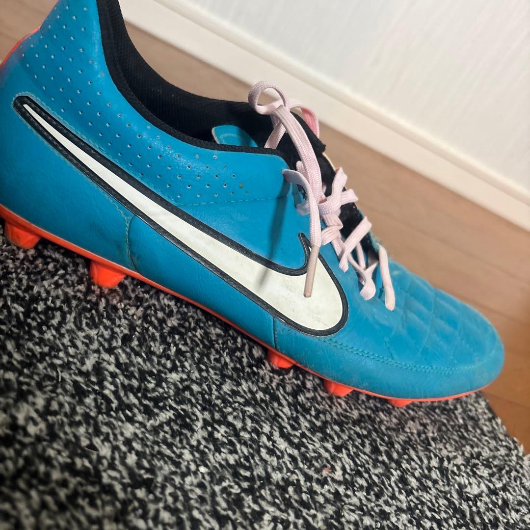 【値下げ可能】 Nike サッカーシューズ 青/オレンジ