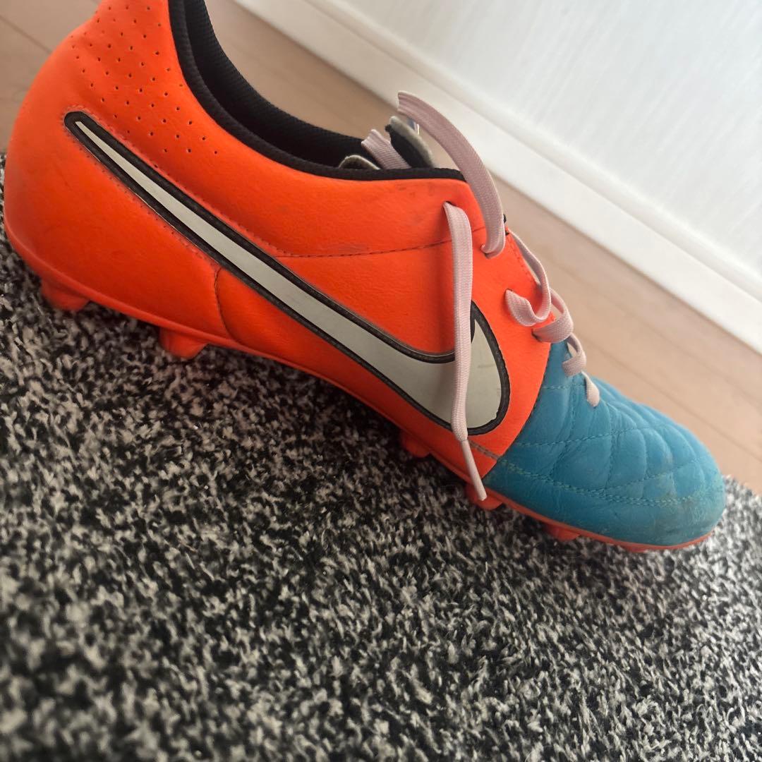 【値下げ可能】 Nike サッカーシューズ 青/オレンジ