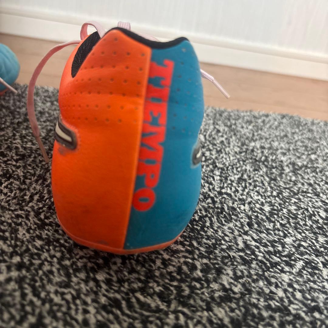 【値下げ可能】 Nike サッカーシューズ 青/オレンジ