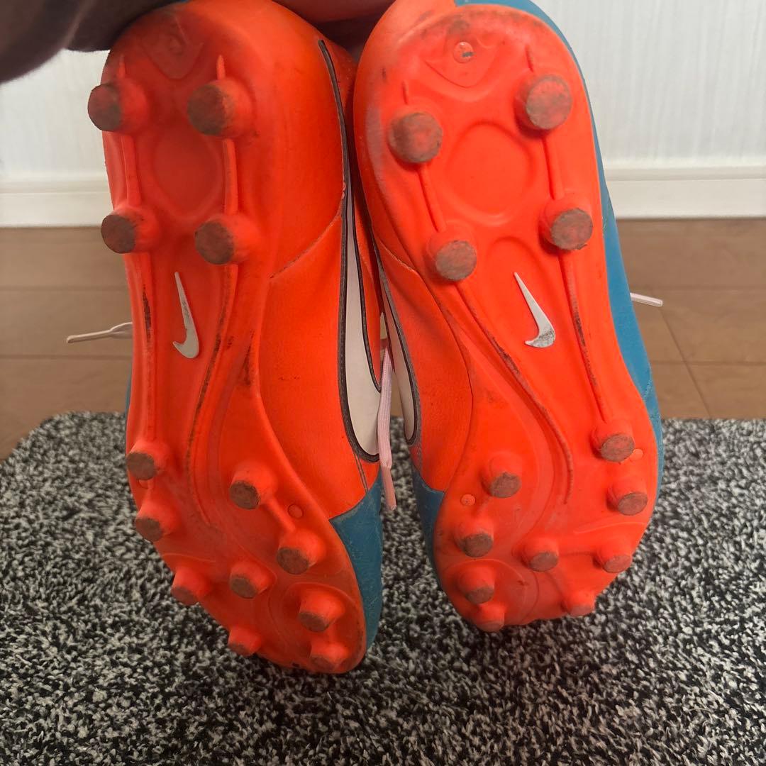 【値下げ可能】 Nike サッカーシューズ 青/オレンジ