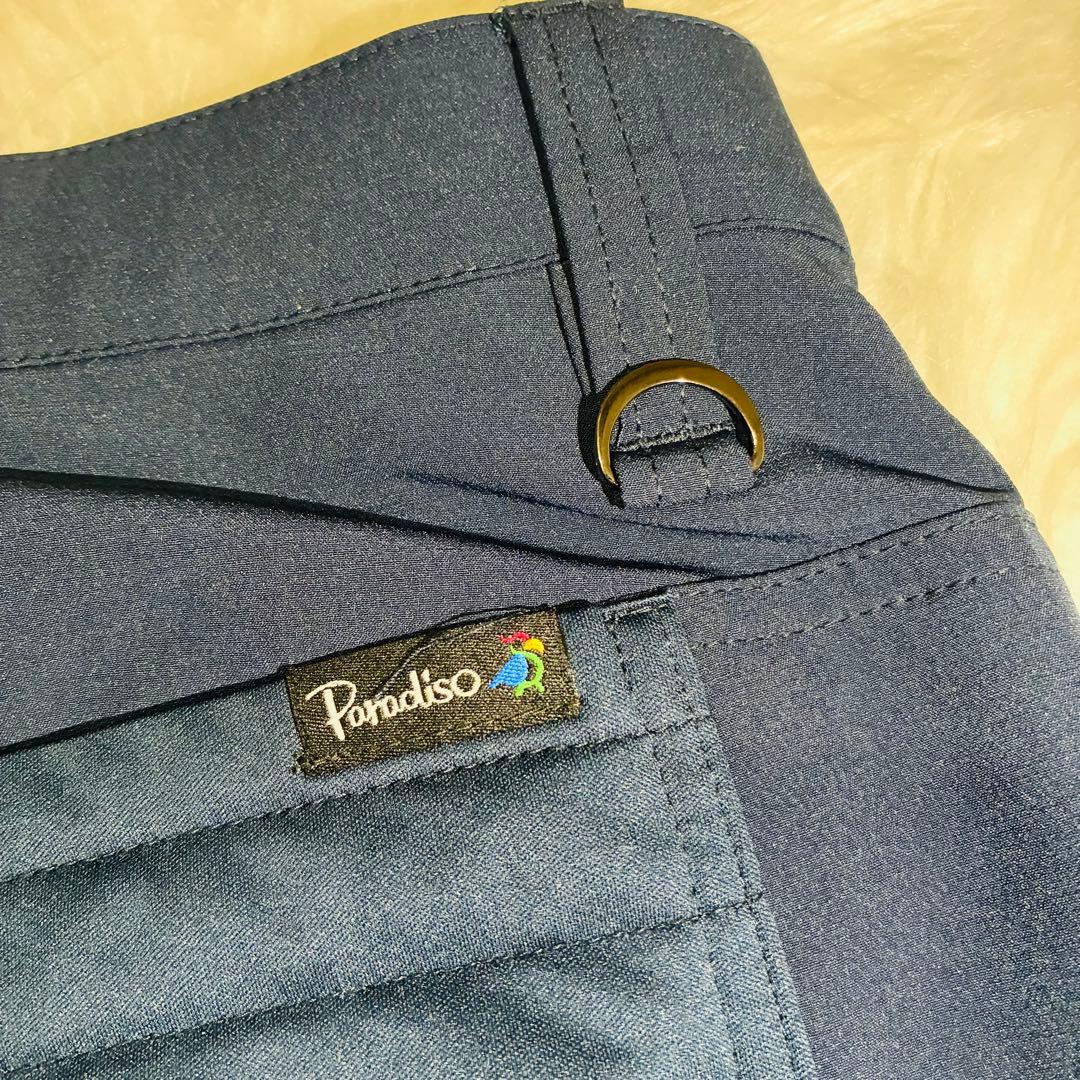 新品未使用　PARADISO パラディーゾ　二重織パンツ　ストレッチ　ゴルフ