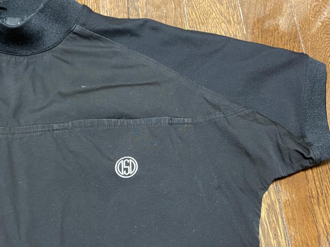 OBSIDIAN オブシディアン モックネック Tシャツ ブラック S