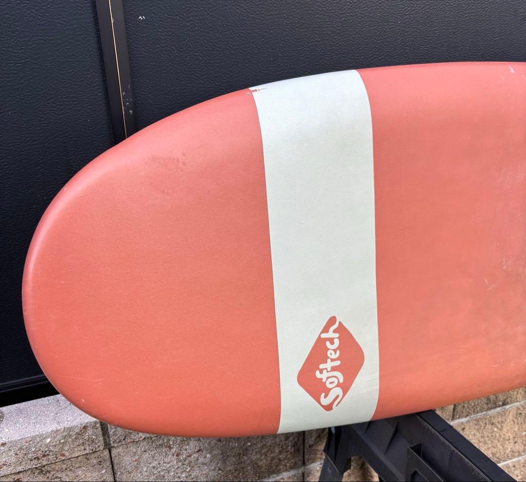 中古 Softech ROLLER 6’6 ソフトボード CLAY