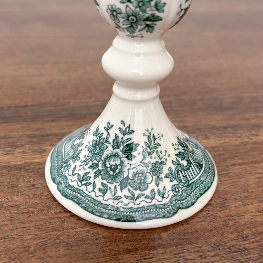 【ドイツ Villeroy & Boch陶器のキャンドルスタンド】ヴィンテージ