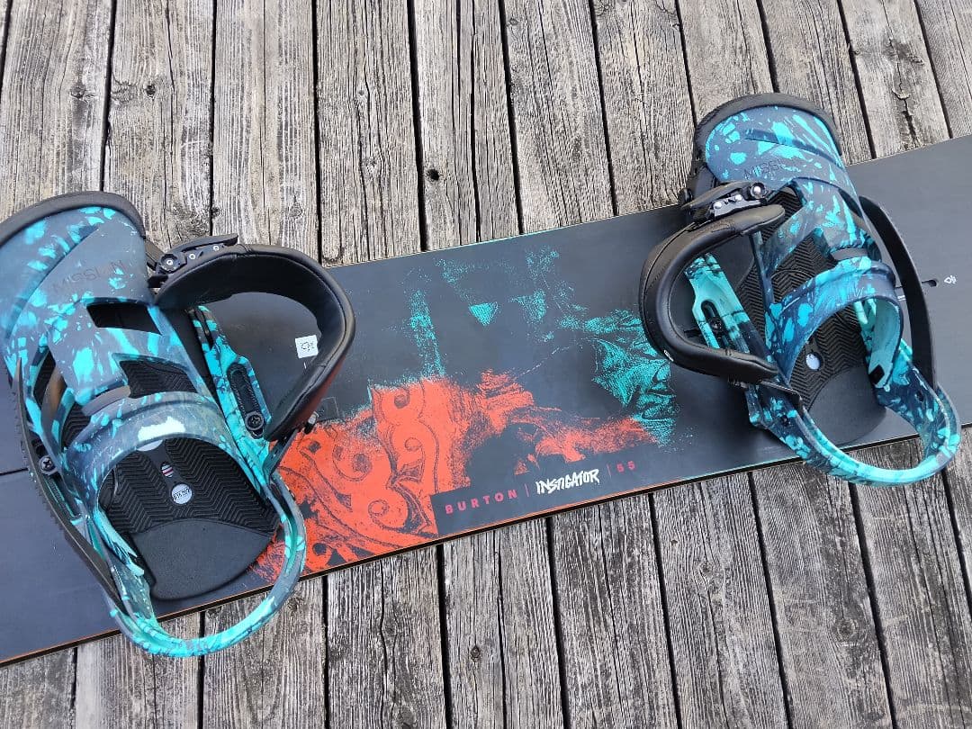 バートンスノーボード2点セット BURTON INSTIGATOR 155 ビン
