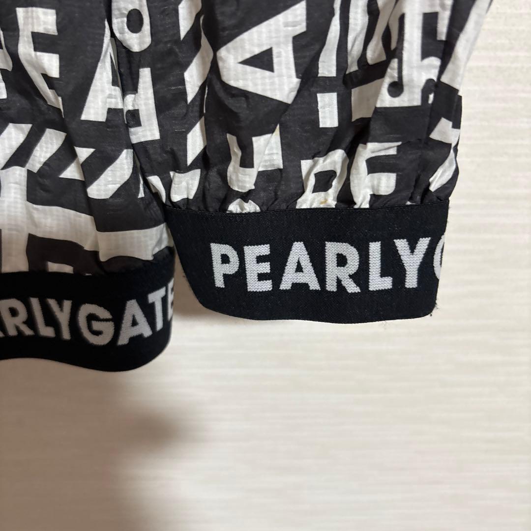 PEARLY GATES ロゴプリント ジャケット