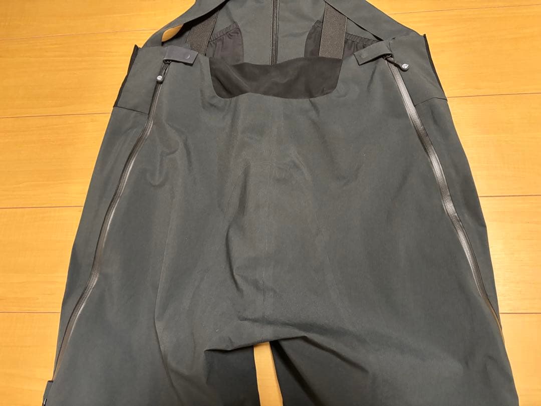 アンファッジunfudge gentle BIB PANTS ビブパンツM 黒