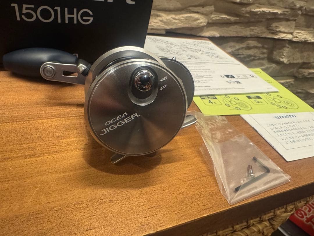 リール SHIMANO 17 OCEA JIGGER 1501HG