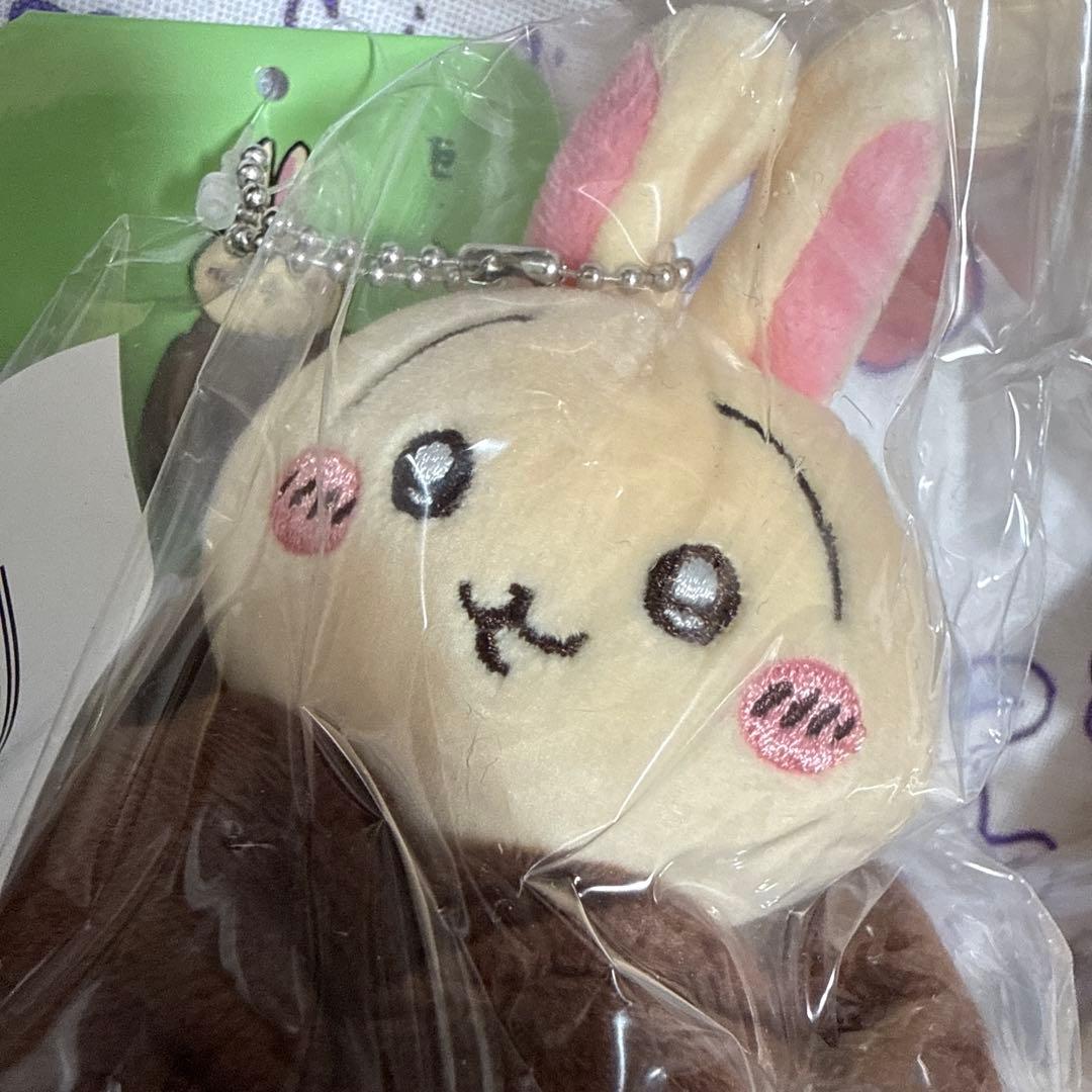 うさぎだらけくじ D賞　コンプリート　（カヌレ、ピザまん、はさみ、どんぐり）