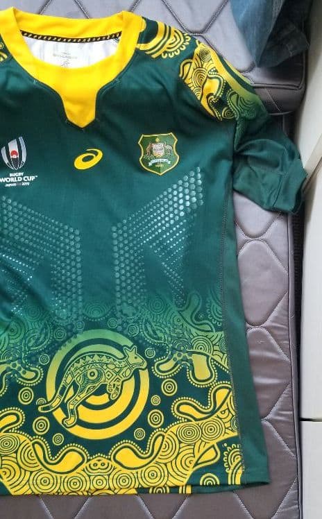 ラグビー、オーストラリア代表ユニフォーム、2019年ワールドカップモデルセカンド