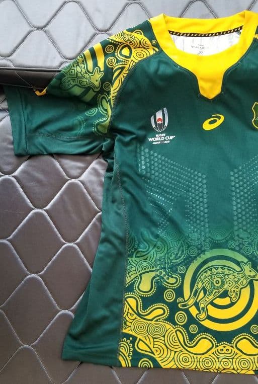ラグビー、オーストラリア代表ユニフォーム、2019年ワールドカップモデルセカンド