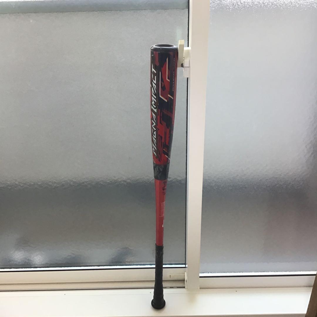 Mizunoミズノ マグナインパクト 軟式バット 赤 85cm バットケース付