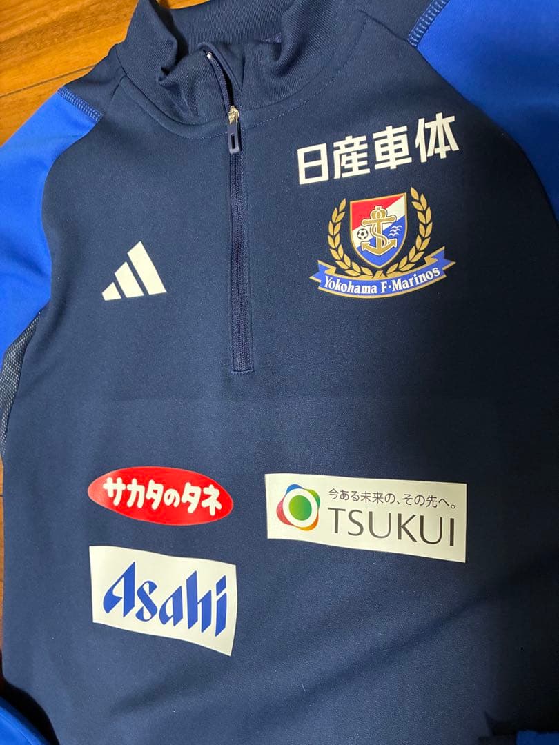 横浜Ｆ・マリノス 2024トレーニングトップ アディダス Sサイズ