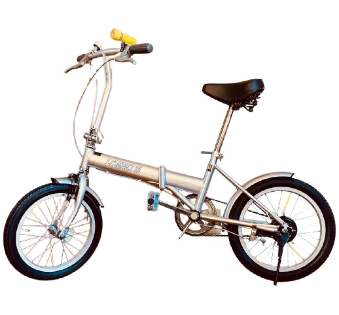 16インチ折りたたみ自転車・E-COMPACT16・送料込み