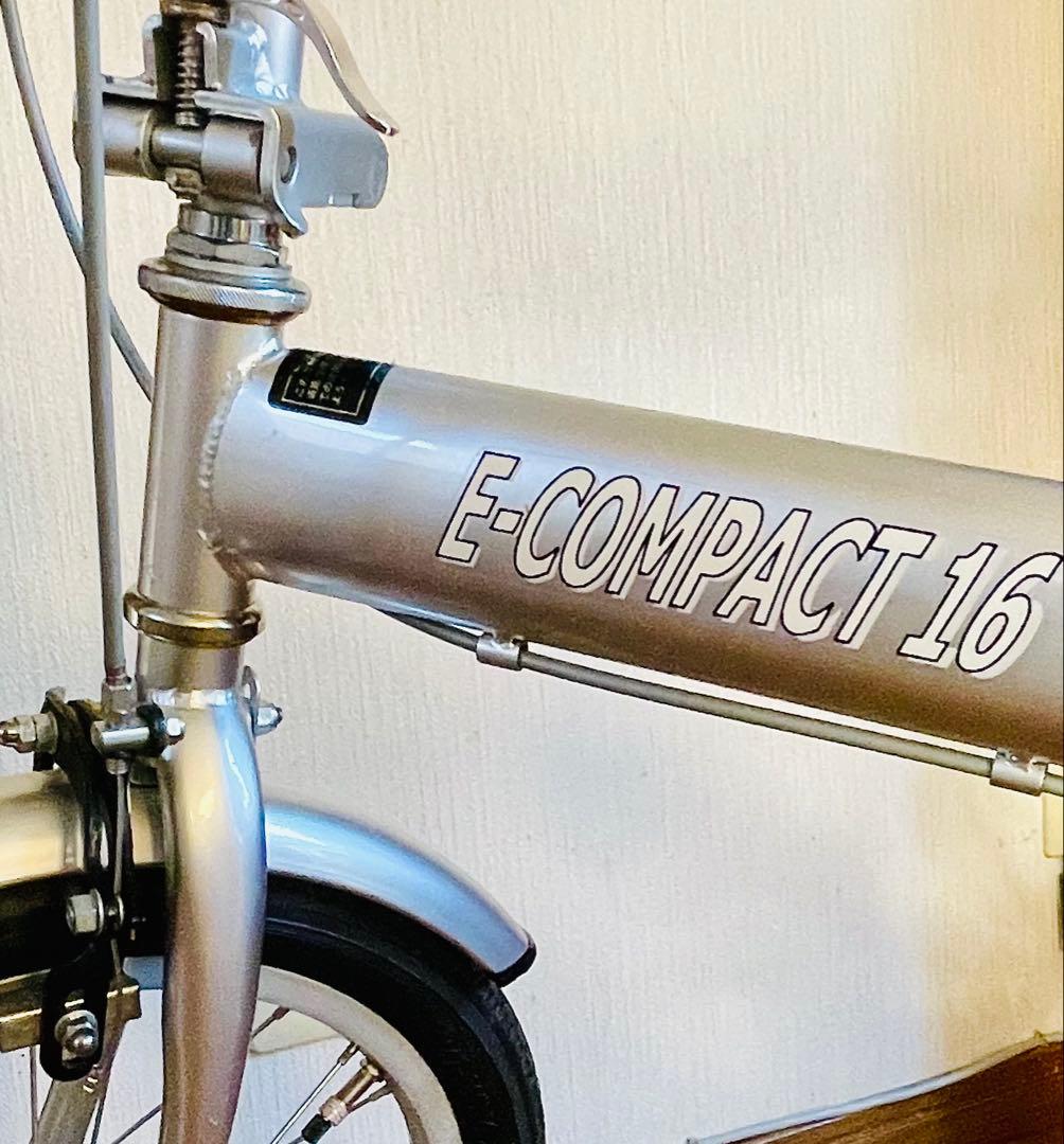 16インチ折りたたみ自転車・E-COMPACT16・送料込み
