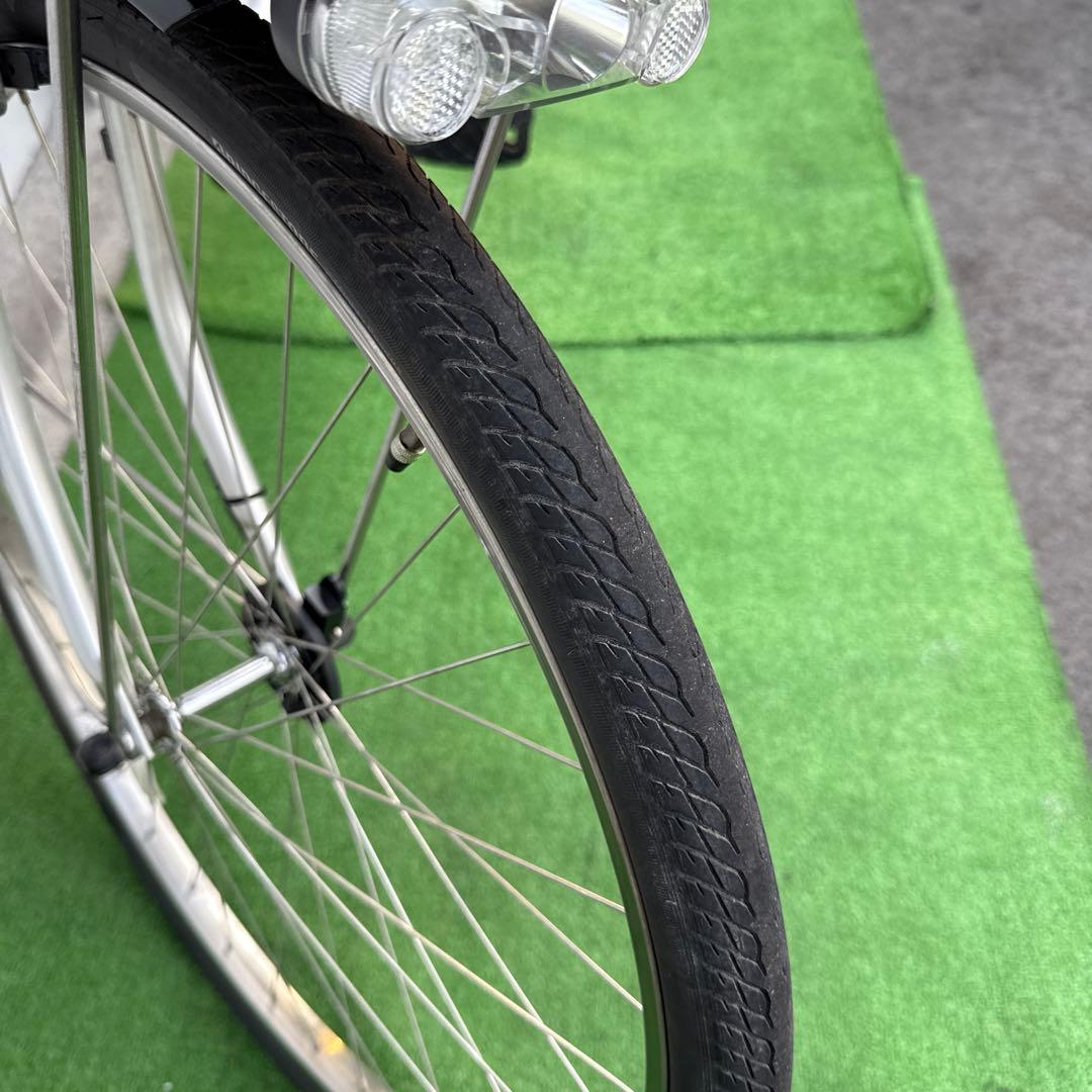 YAMAHAヤマハ電動アシスト自転車26インチ シルバー