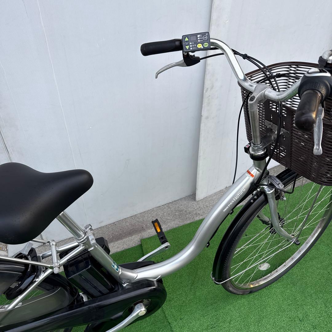 YAMAHAヤマハ電動アシスト自転車26インチ シルバー
