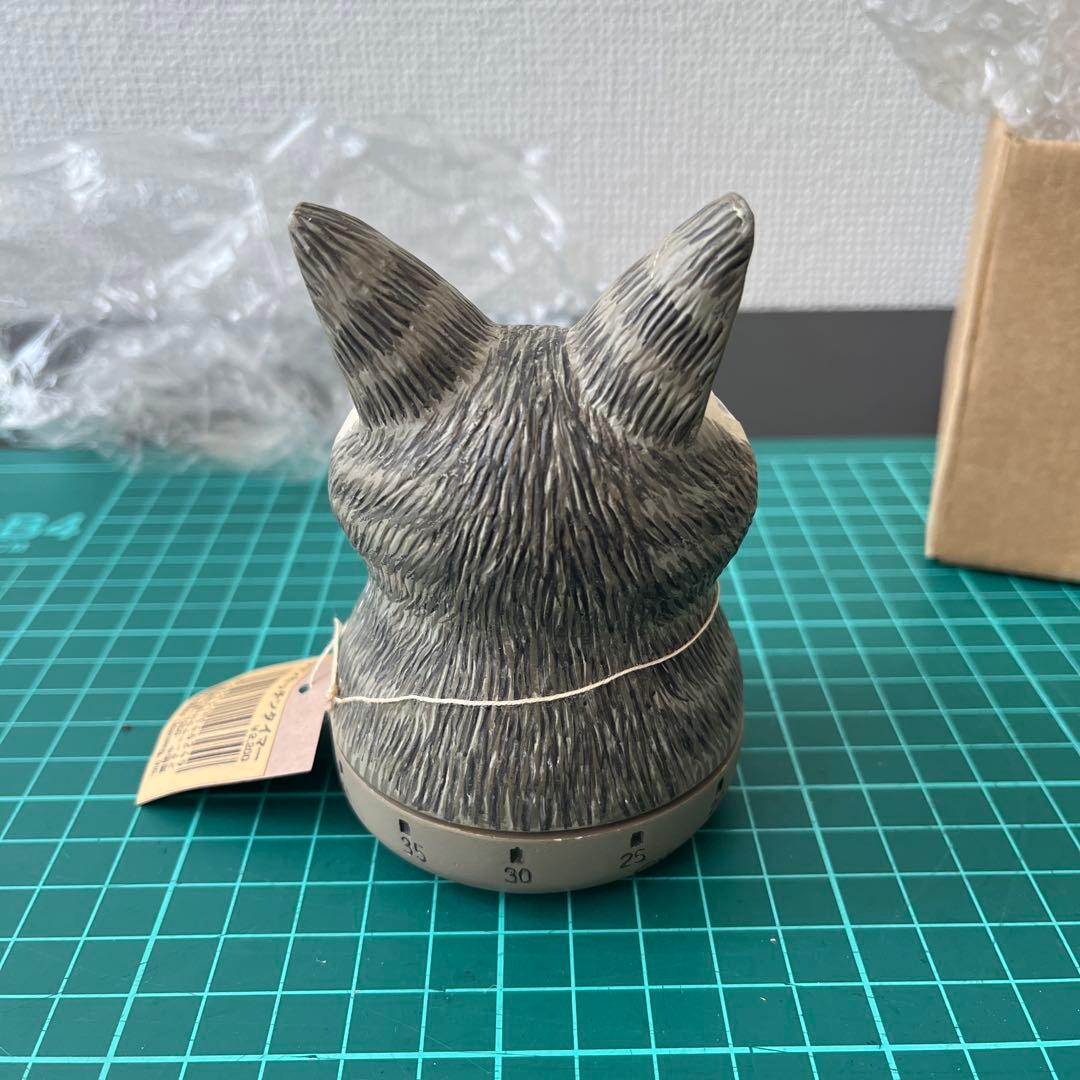 わちふぃーるど　ダヤンのキッチンタイマー　高さ10cm アンティーク