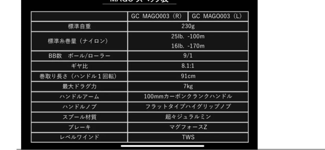 ガンクラフト　マーゴ003　HD　GAN CRAFT