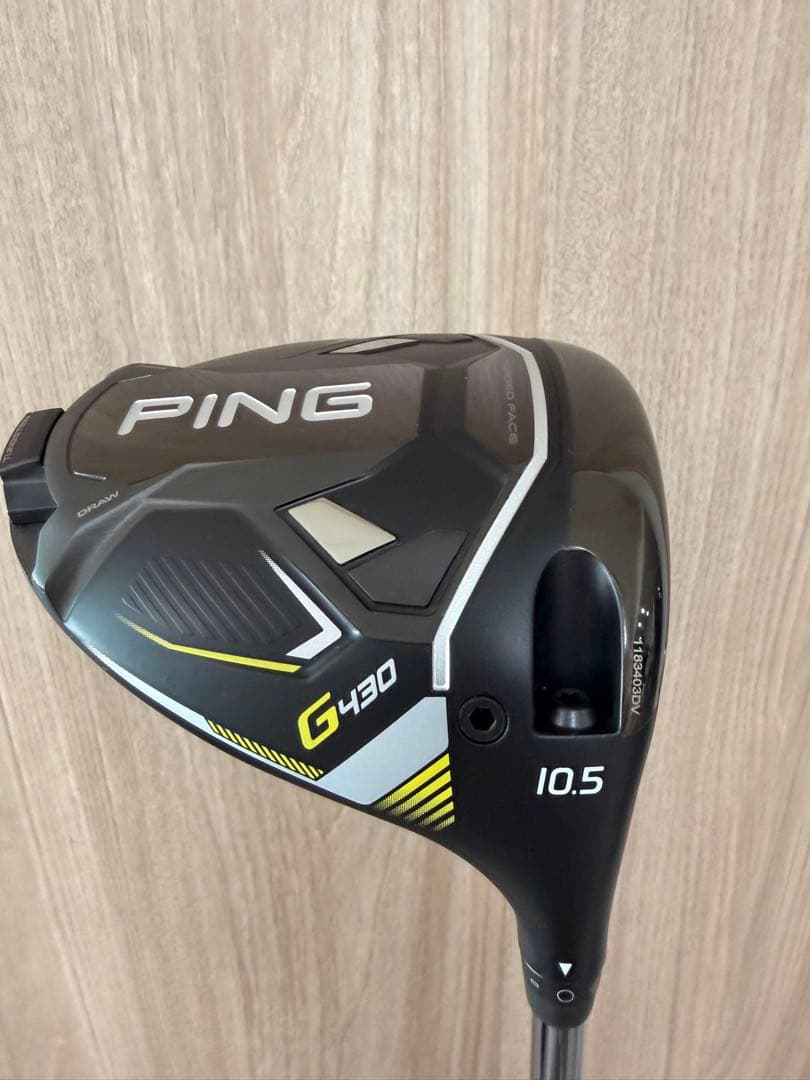 【ほぼ新品】 PING G430 MAX 10.5° CHROME 65 S