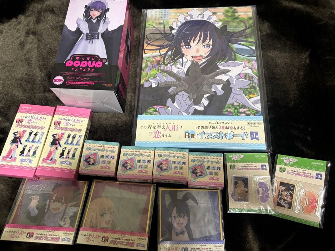 アニプレックスくじ 着せ恋☆ラストワン賞 フィギュア☆B賞イラストボード☆その他