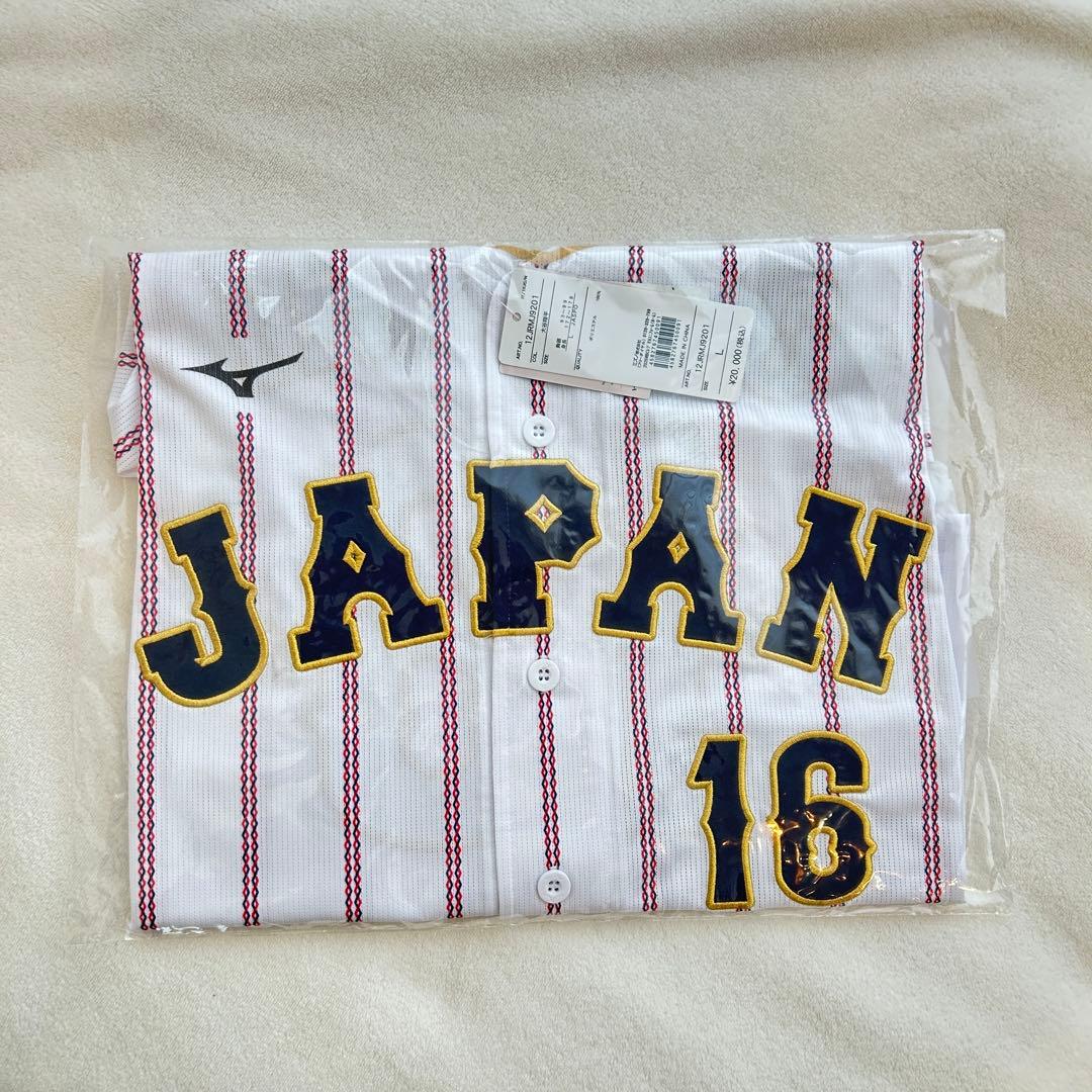 2026年WBC 日本代表 ユニフォーム 16 大谷翔平 L