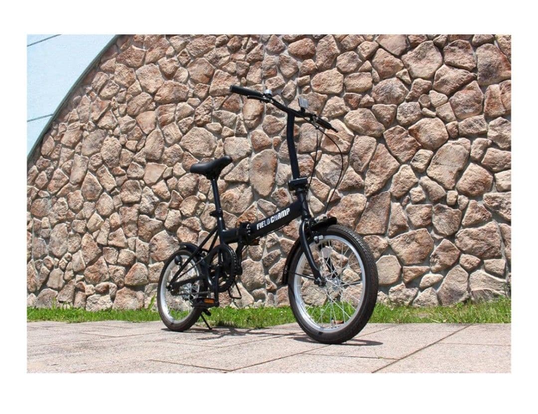 FIELD CHAMP 16インチ折りたたみ自転車BK