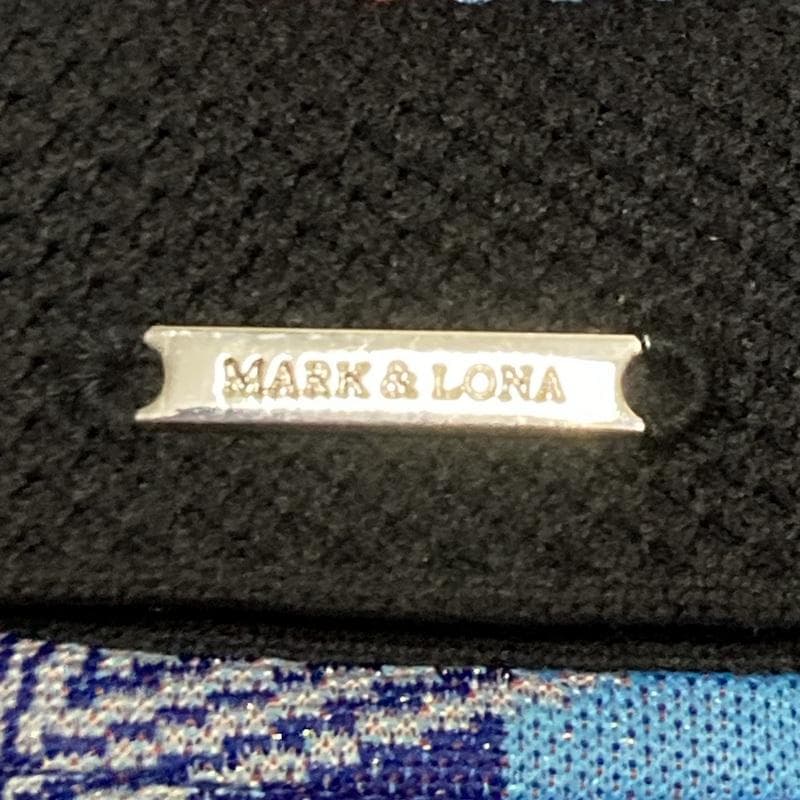 【GOLFウェア】MARK&LONA ポロシャツ カモフラ スカル 半袖 総柄