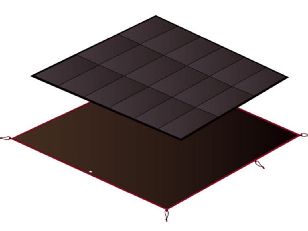 新品未使用 スノーピーク アメニティドームS フロアマットシートセット