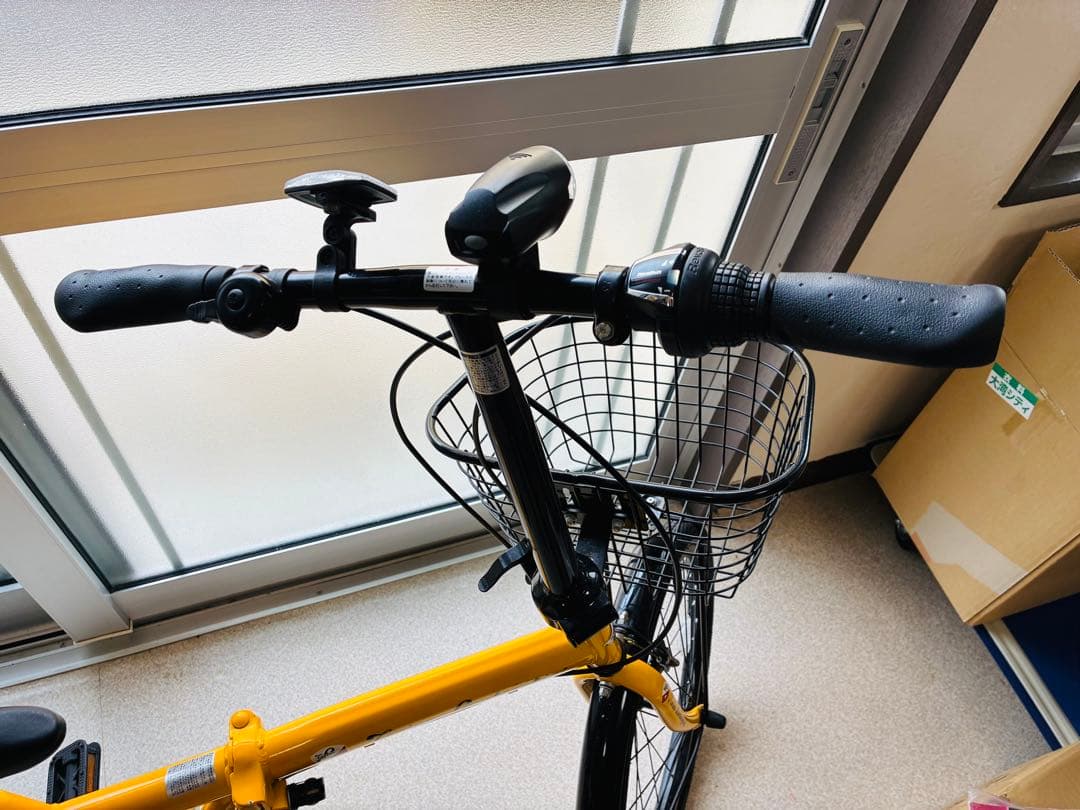 ランボルギーニ FDB206ALL 20インチ 折りたたみ自転車 イエロー 美品