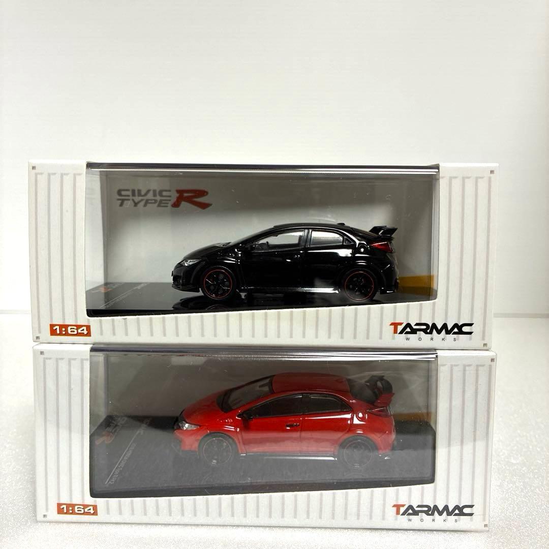 ターマック・1/64 シビックタイプR FK2【2台セット】