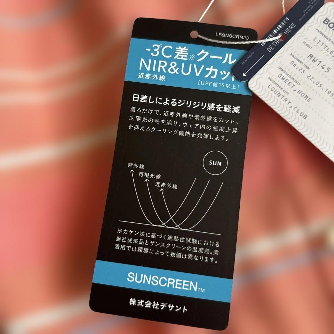 新品 マンシング ノースリーブ ポロシャツ生地ワンピース LL ピンク 送料込み