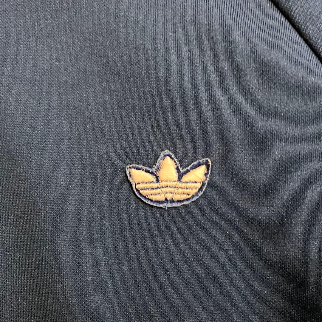 adidas 希少　ヴィンテージ古着ジャージADS-4F デサント製　ブルー