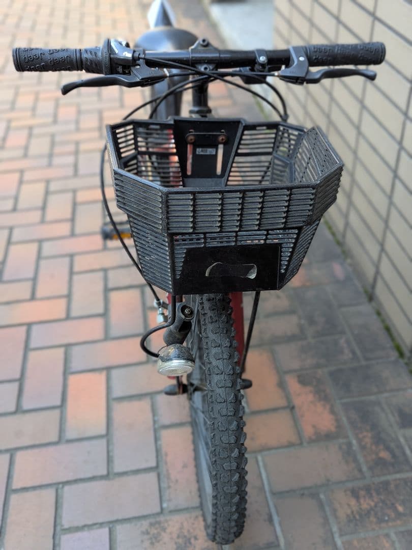 【直接取引3,000円】Jeep 自転車 20インチ 赤