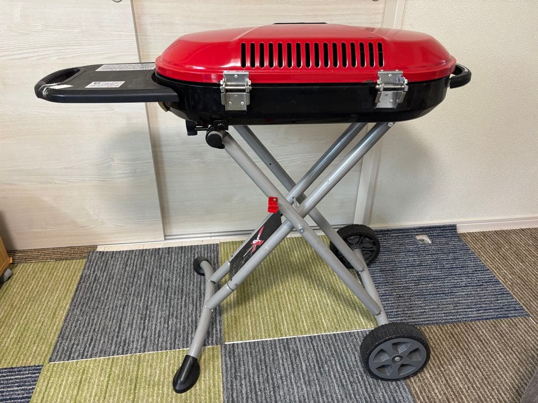 激安　 Coleman バーベキューグリル 赤　送料込み