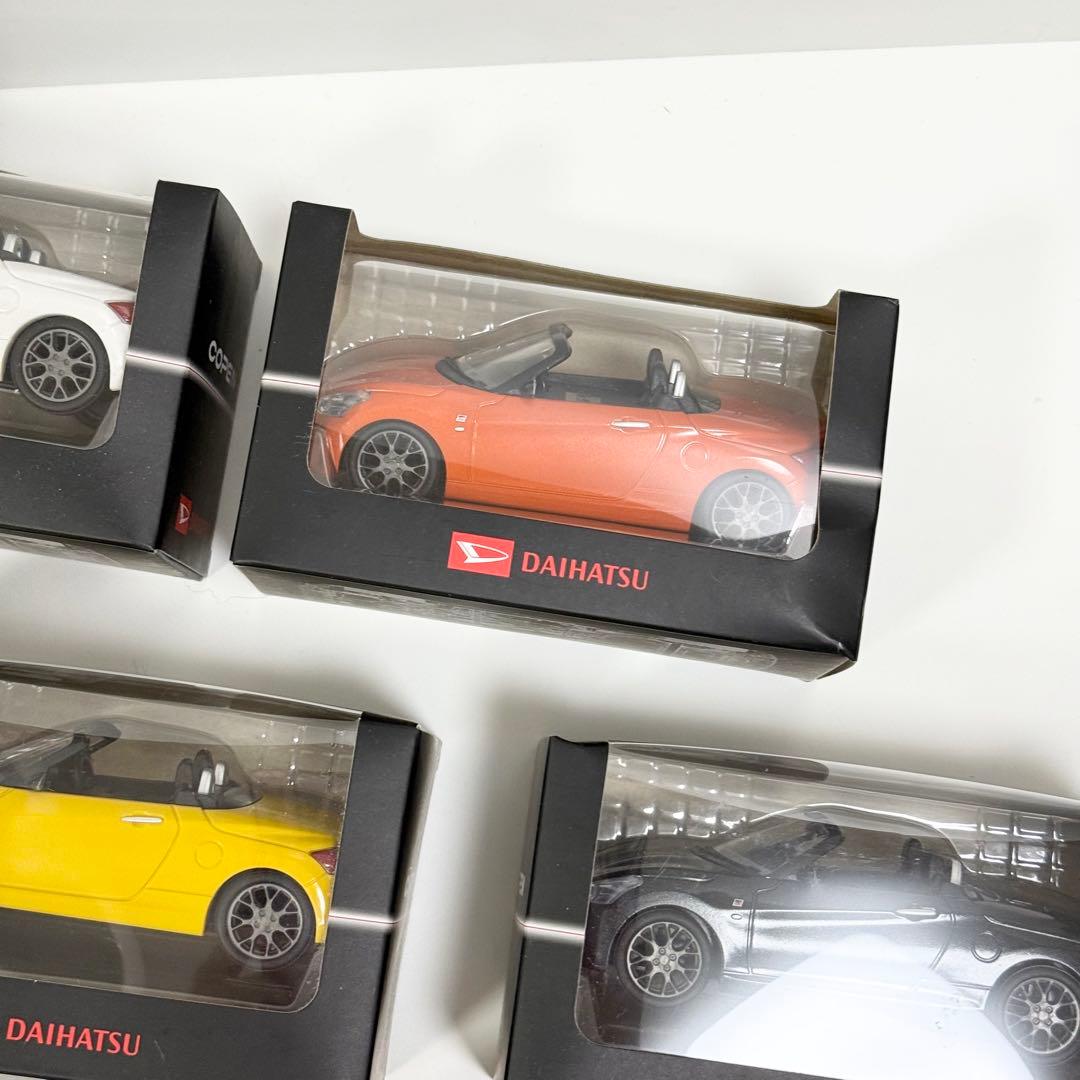 ダイハツ DAIHATSU コペン COPEN ミニカー8色セット