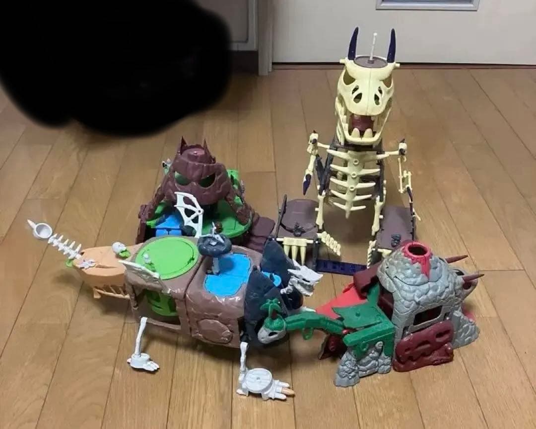 ほねほねザウルス 秘密基地 4セット