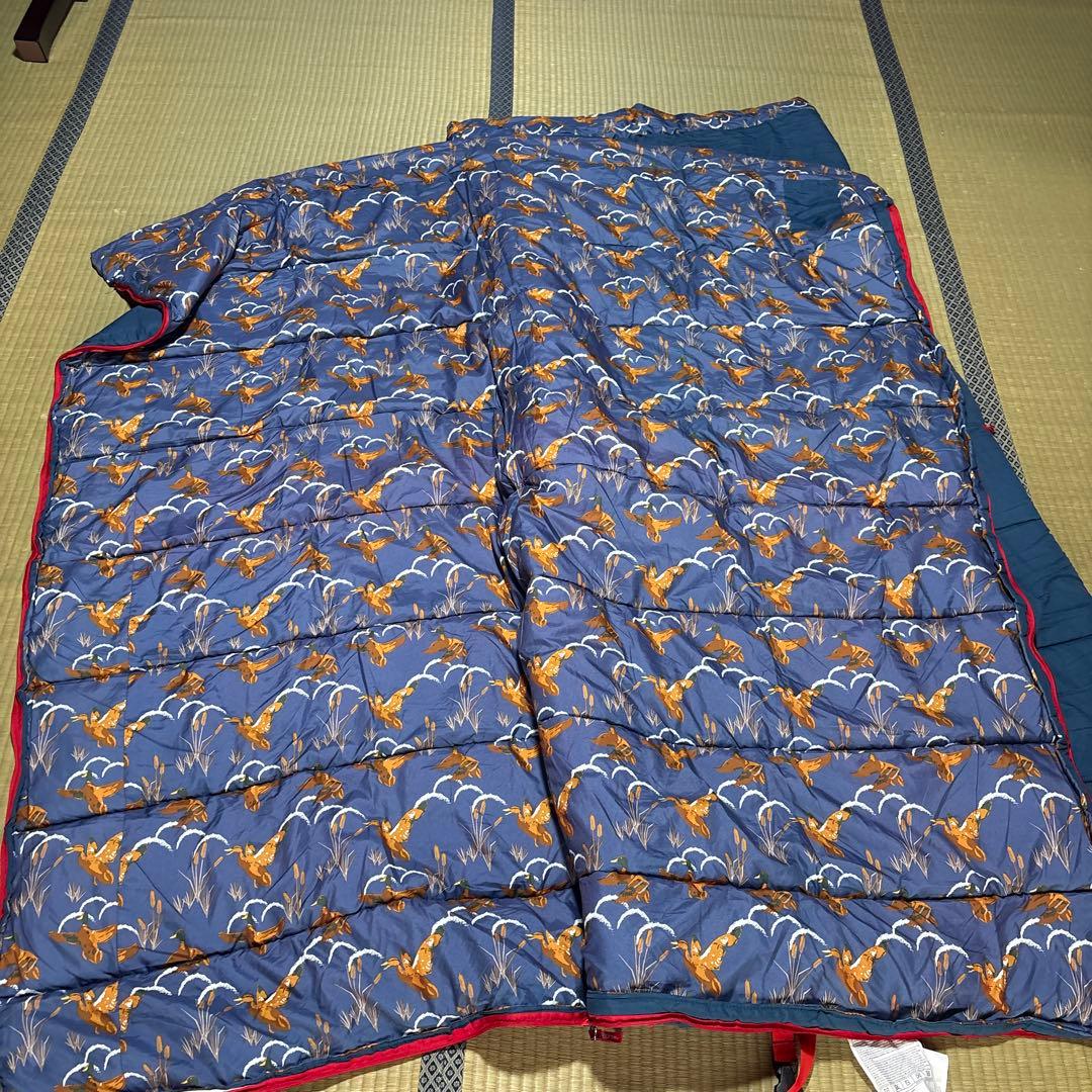 【美品】Coleman（コールマン）の寝袋、コージーⅡ／Ｃ１０（ネイビー）２個