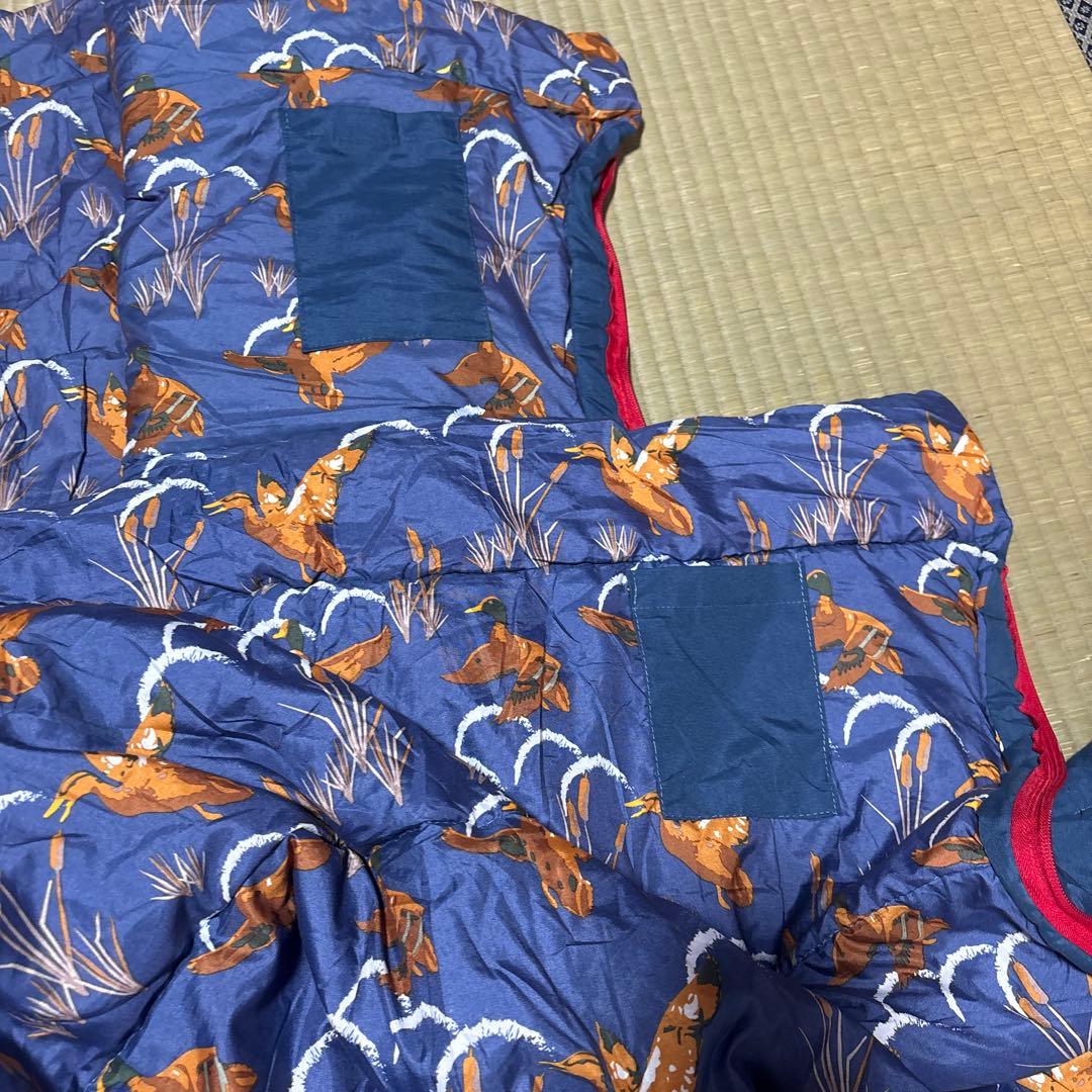 【美品】Coleman（コールマン）の寝袋、コージーⅡ／Ｃ１０（ネイビー）２個