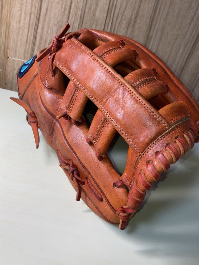 硬式　ミズノ　阿久根工場　青木宣親モデル　グローブ　グラブ　野球　大人用　革製