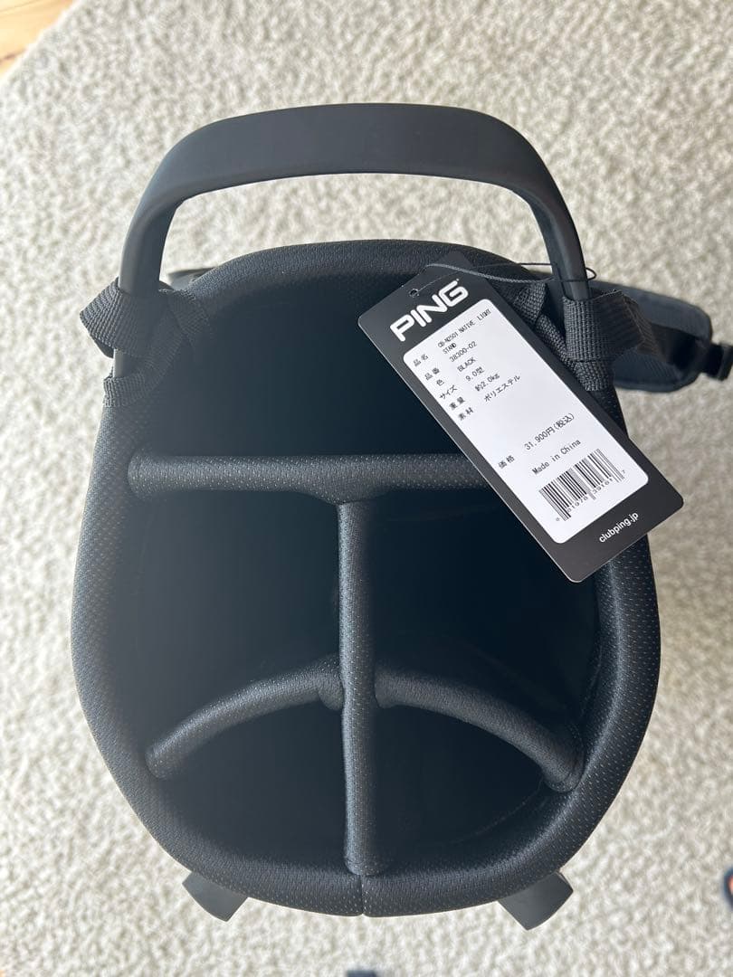 PING ピン キャディバッグ CB-N2501 ネイティブライトスタンド