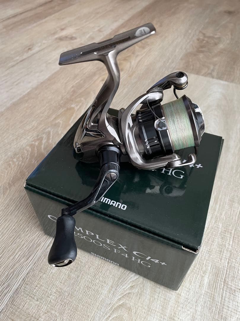 SHIMANO 17COMPLEX CI4 C2500S F4 HG USED品