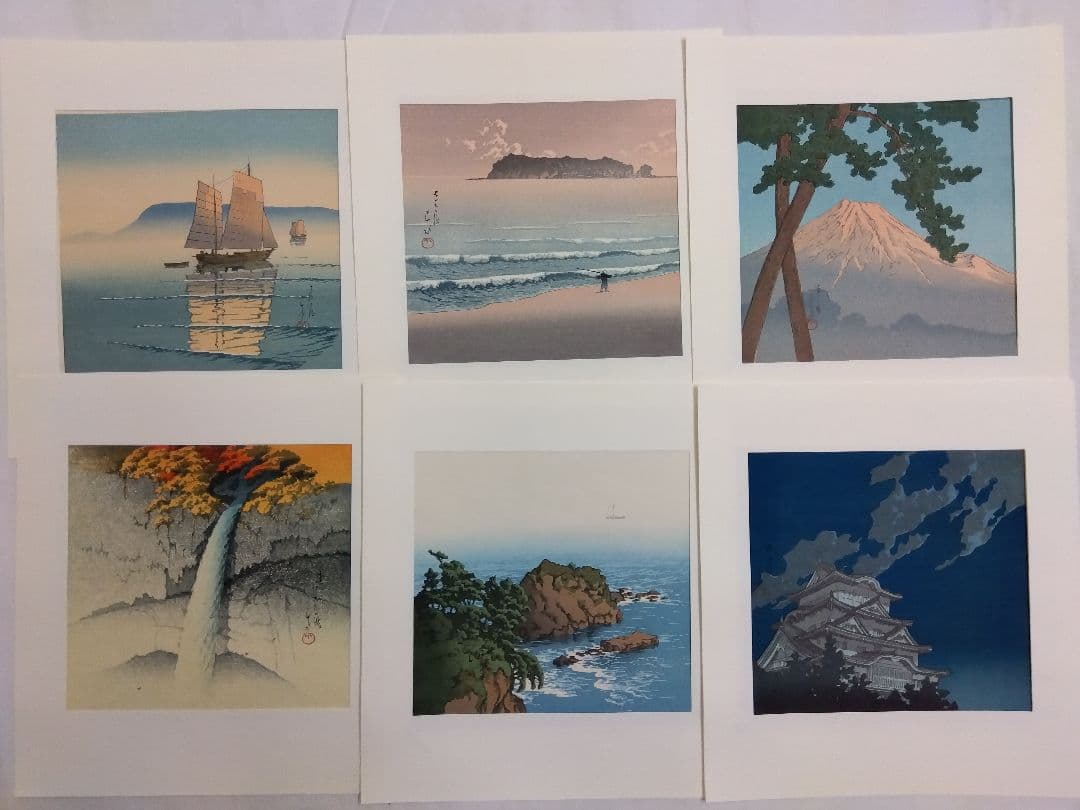 完品・12作品組　川瀬巴水【名所十二景】版元高橋　限定200部