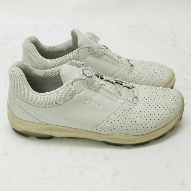 ★ECCO M GOLF BIOM HYBRID 3★BOAホワイト★26.5★