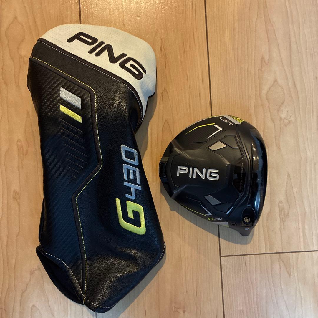 Ping G430 LST 9° ヘッドとカバー
