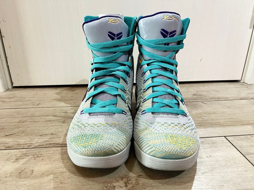 美品　人気カラーmint ジャモラント　Nike Kobe Xコービー10